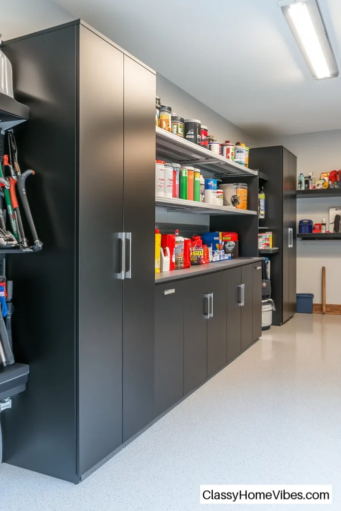 Cabinets with Adjustable Shelves