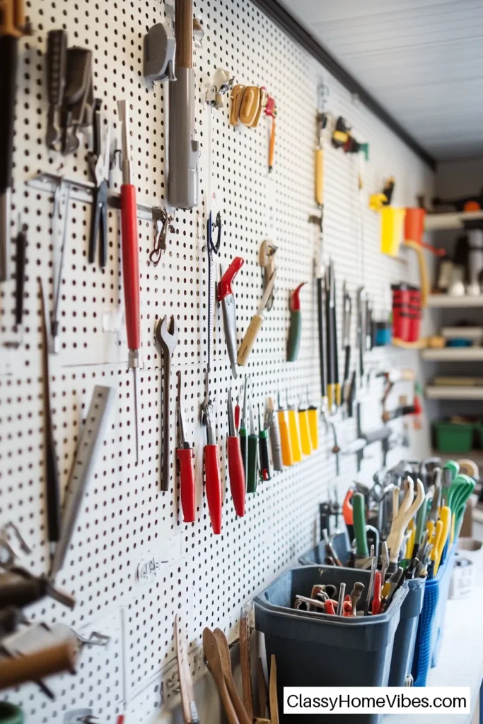 Pegboard Wall System: The Ultimate Organizer